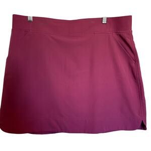 32 degrees cool skirt dark rose size Large